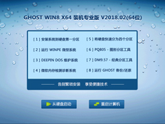 GHOST WIN8 X64 װרҵ V2018.02(64λ)
