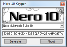 nero10序列号下载_Nero2017注册机&序列号绿色版
