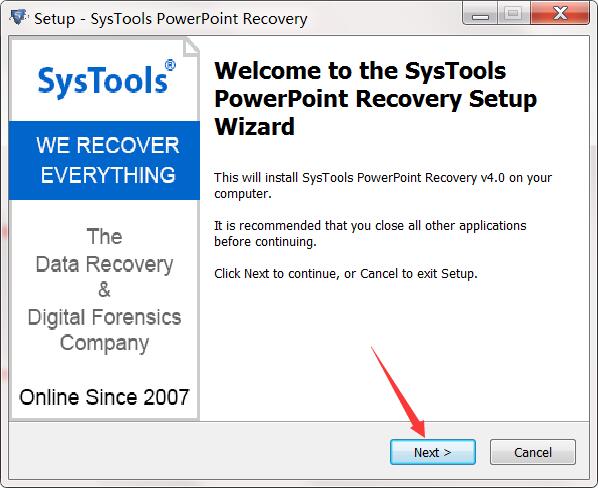 SysTools PowerPoint Recovery(PPTݻָ) V4.0.0.0