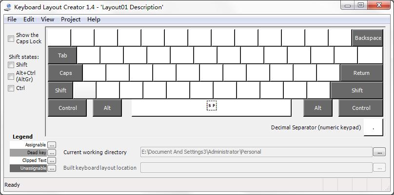Keyboard Layout Creator