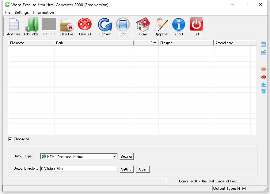 Word Excel to Htm Html Converter 300