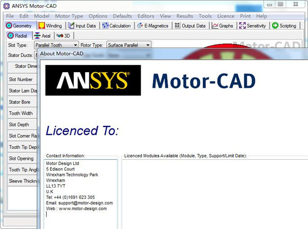 ANSYS Motor-CAD