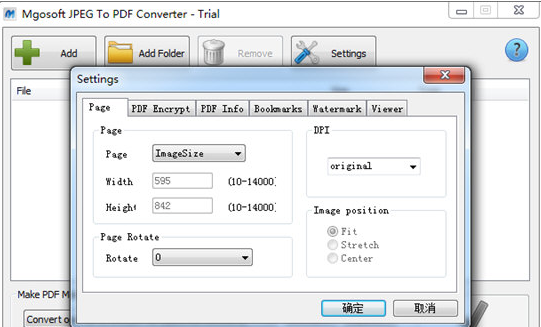 Mgosoft JPEG To PDF Converter