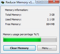 Reduce Memory