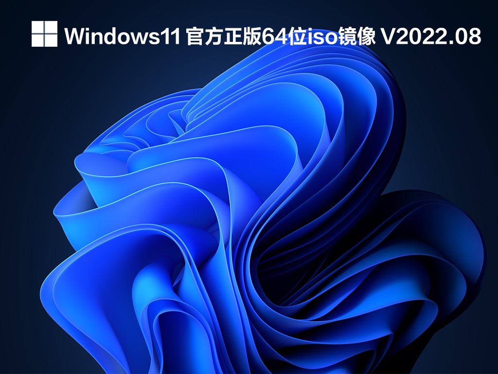 Windows11 官方正版64位 iso镜像 V2022.08