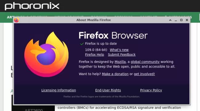 Firefox  109 ʽ淢