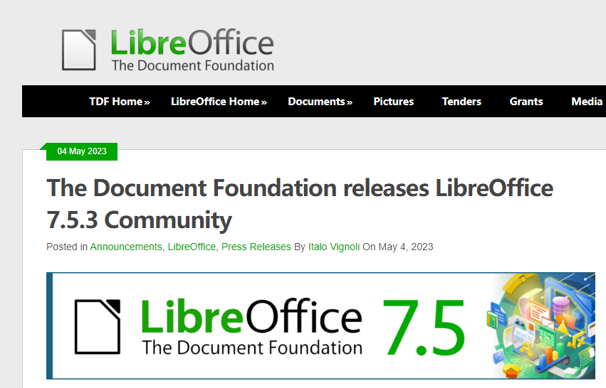 ԴѰ칫׼ LibreOffice 7.5.3