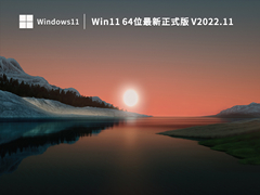 Win11 64位最新正式版 V2022.11