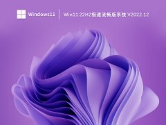 Win11 22H2极速流畅版系统 V2022.12